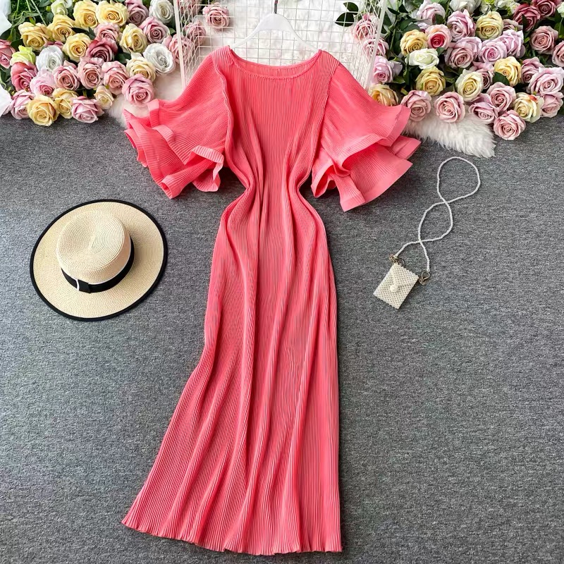 Dinner nights ruffle dress FD2 images
